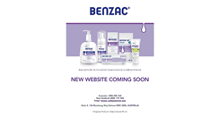 Desktop Screenshot of benzac.com.au