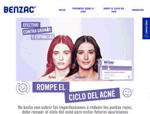 Tablet Screenshot of benzac.com.co